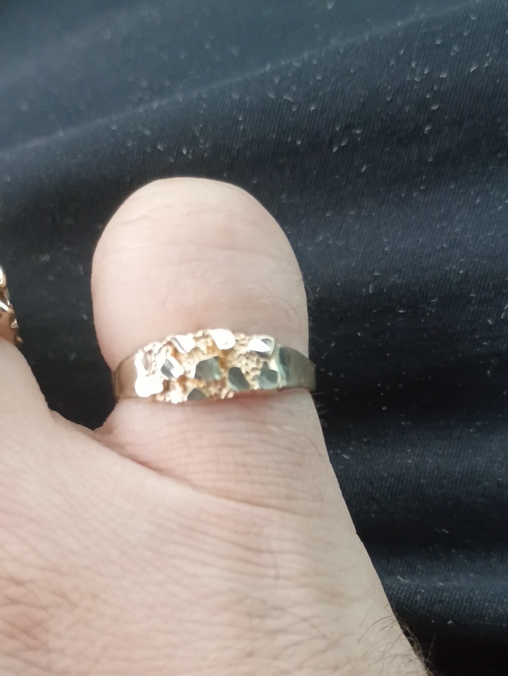 10k Gold Real 10kt Gold Ring Size 6.5